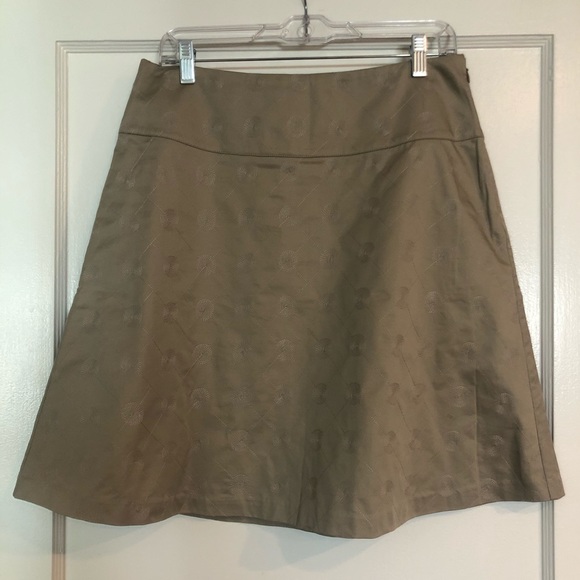 The Limited Dresses & Skirts - The Limited Khaki A-line Skirt, Size 8